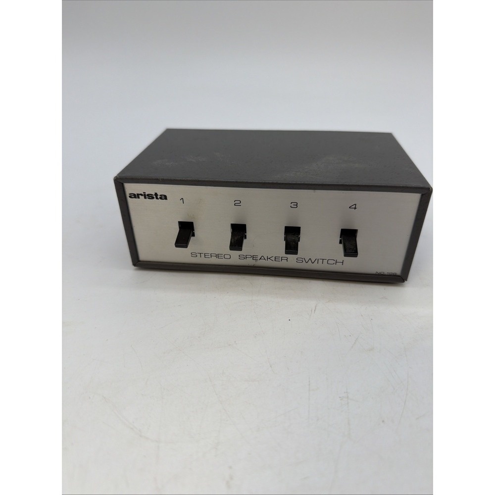 Vintage Arista Stereo Speaker Switch. No 198.